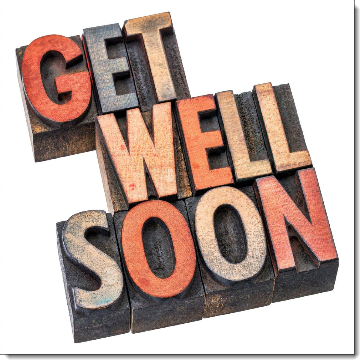 Pack Of 20 Male And Female Get Well Cards - Accident, After - View #14