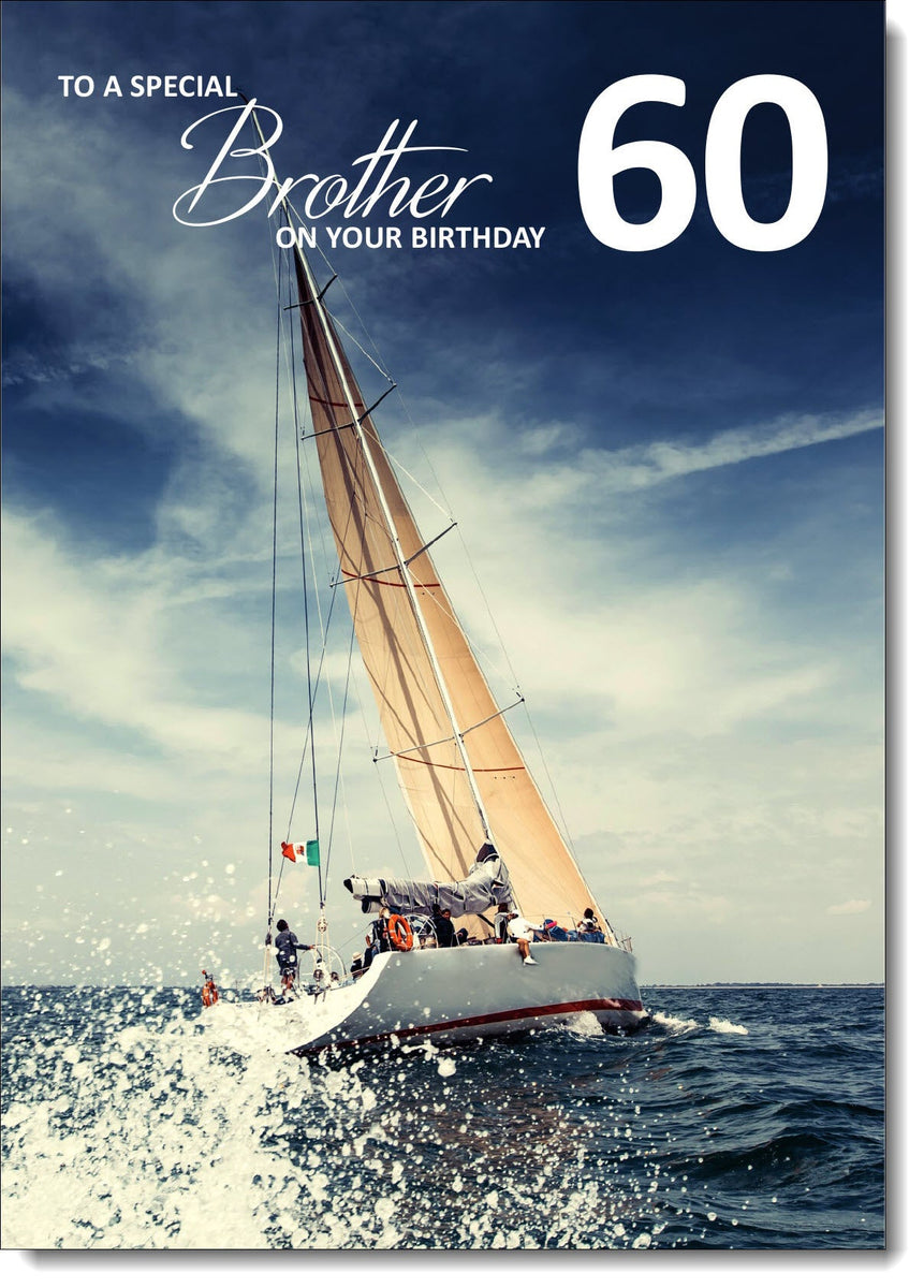 Jonny Javelin Special Brother 60th Birthday With Love Card - View #7