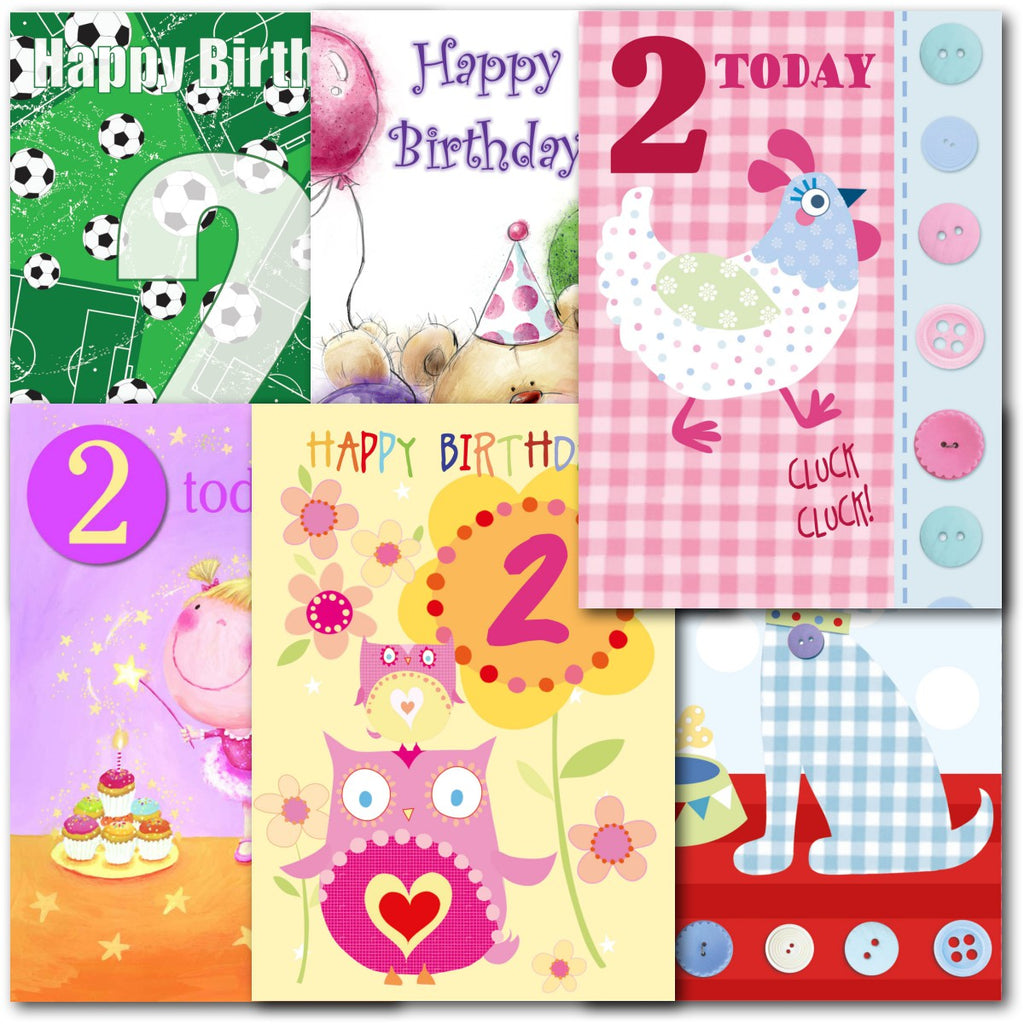 2nd Birthday Cards