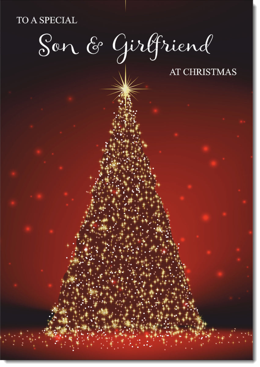 Tarjeta De Navidad Para Hijo E Nuera - Hijo Especial E Nuera - Pareja