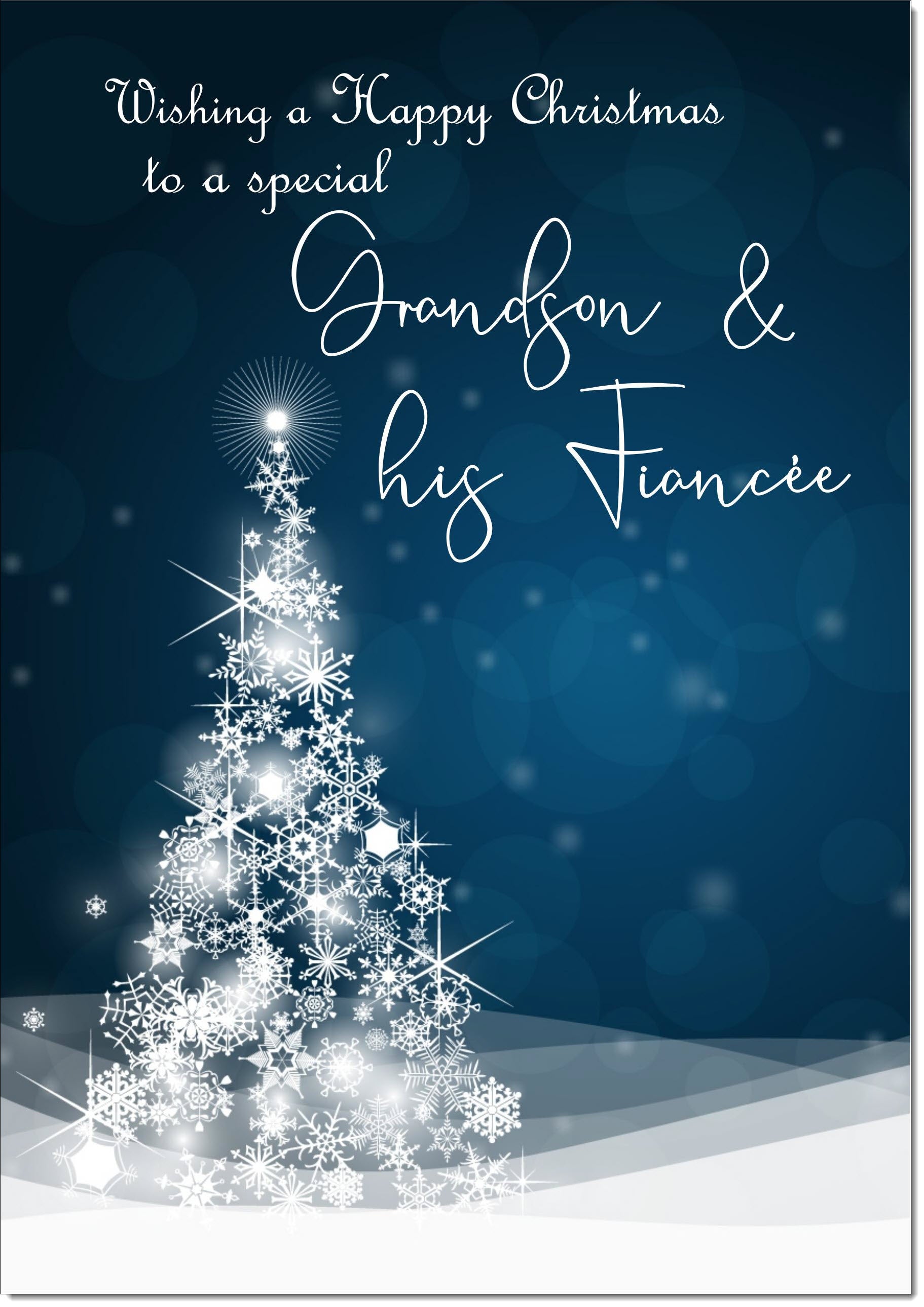 Sister And Brother-in-Law Christmas Card - Special Finishes - Dog And