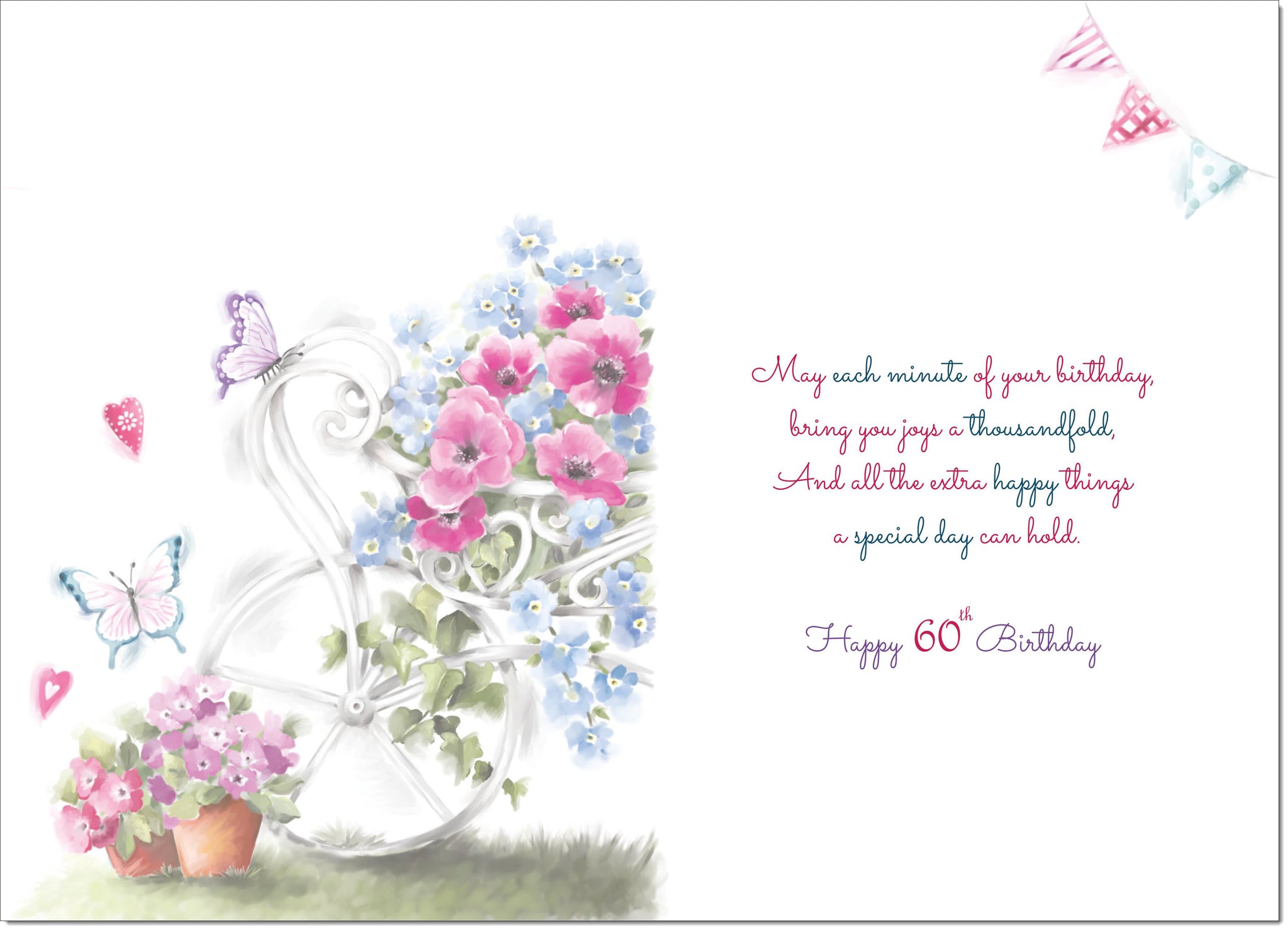 Sister 60th Birthday Card - Bella Rose Craft Studio - View #7