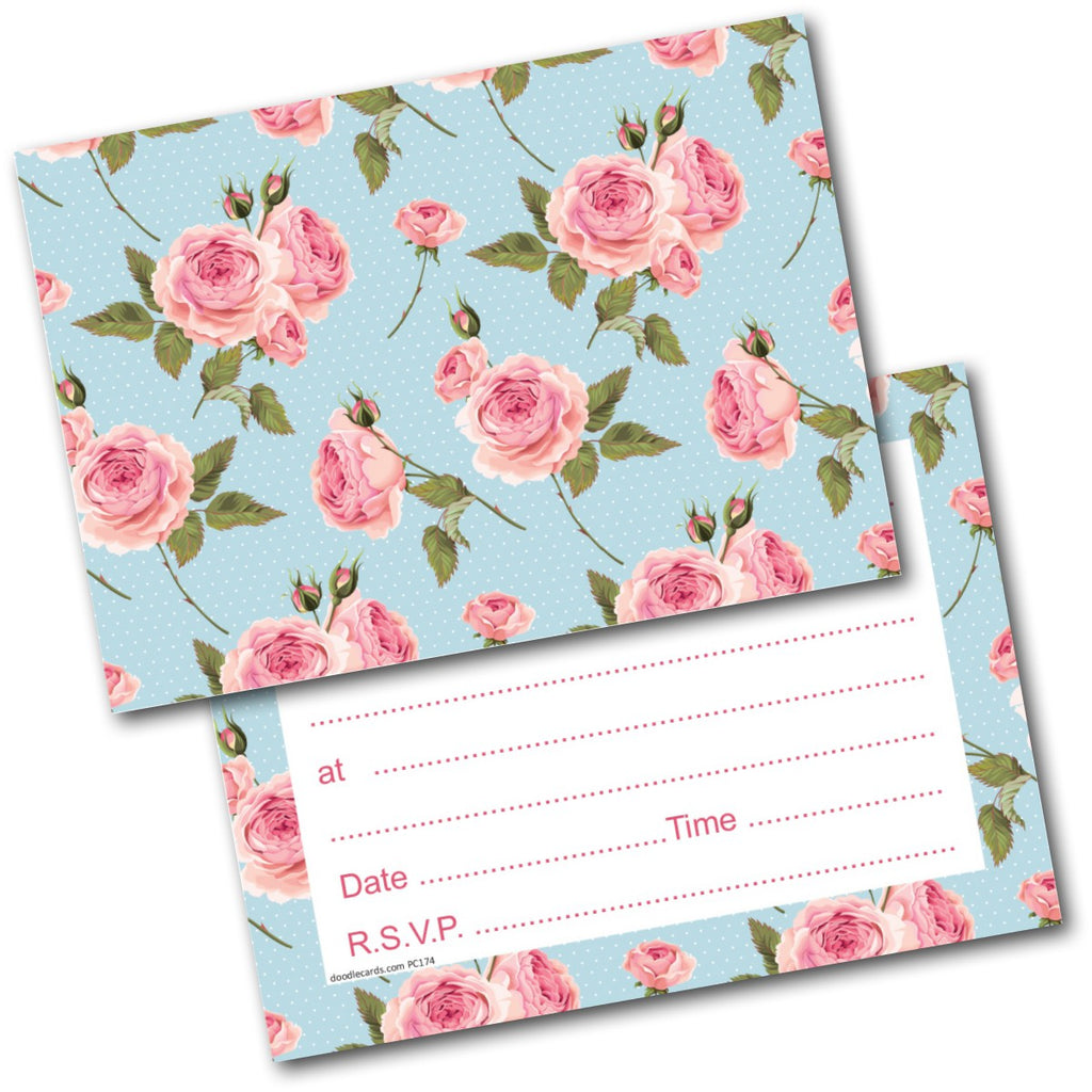 Postcard Writing Invite General Invitation Postcards – doodlecards
